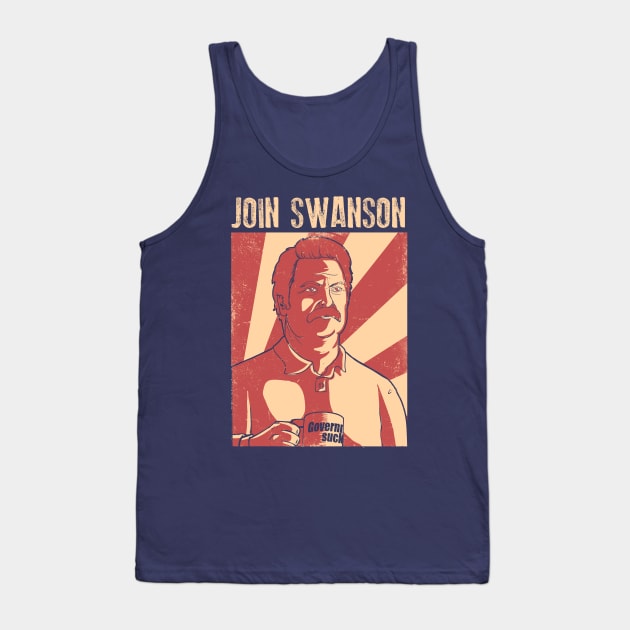 Join Swanson Tank Top by Cromanart